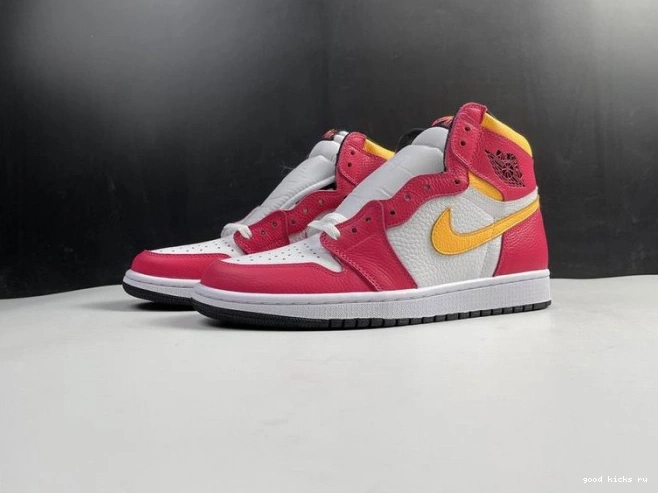 555088-603 Jordan Air 1 Fusion High OGLight Red 0701